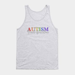 Proud Autism Grandma Tank Top